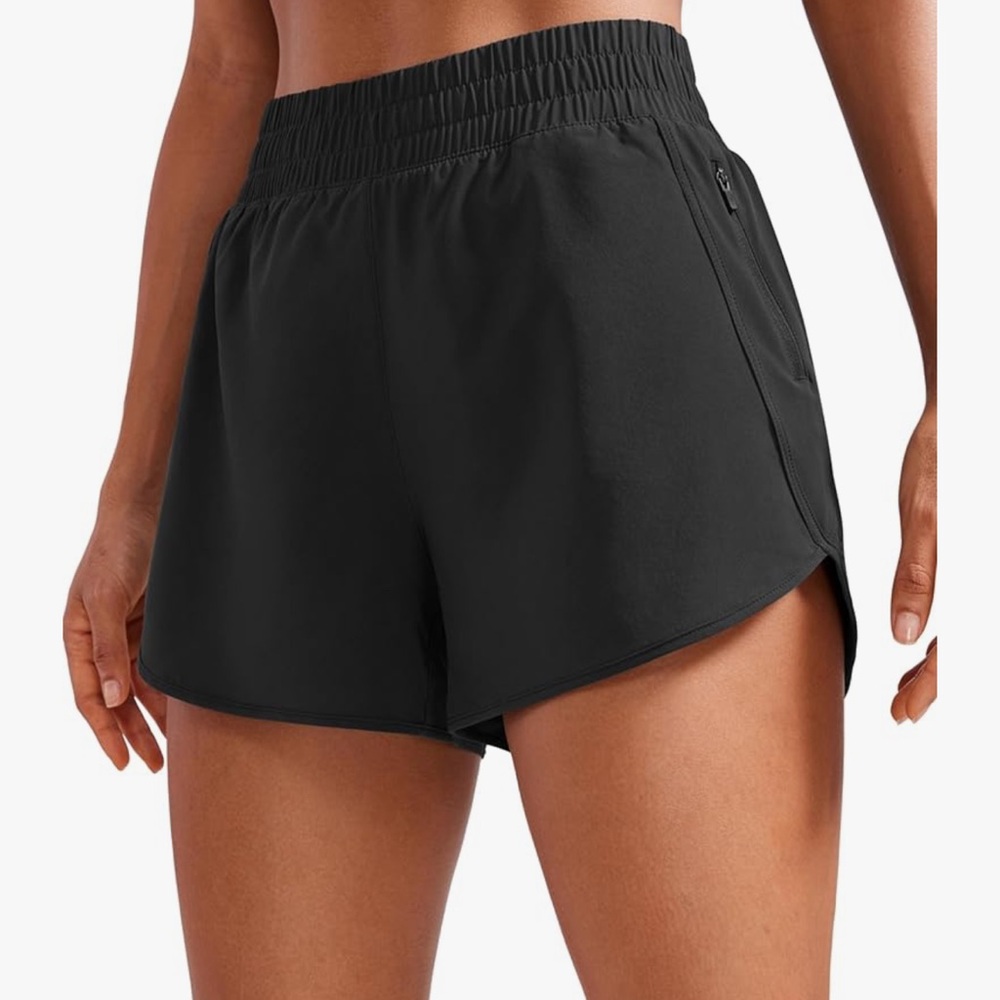 CRZ Yoga Black Athletic Shorts